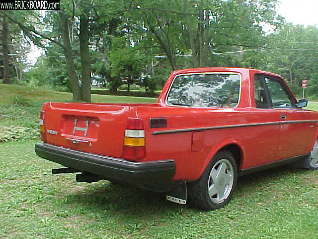 Volvo 200 -- 240 pick-up conversion