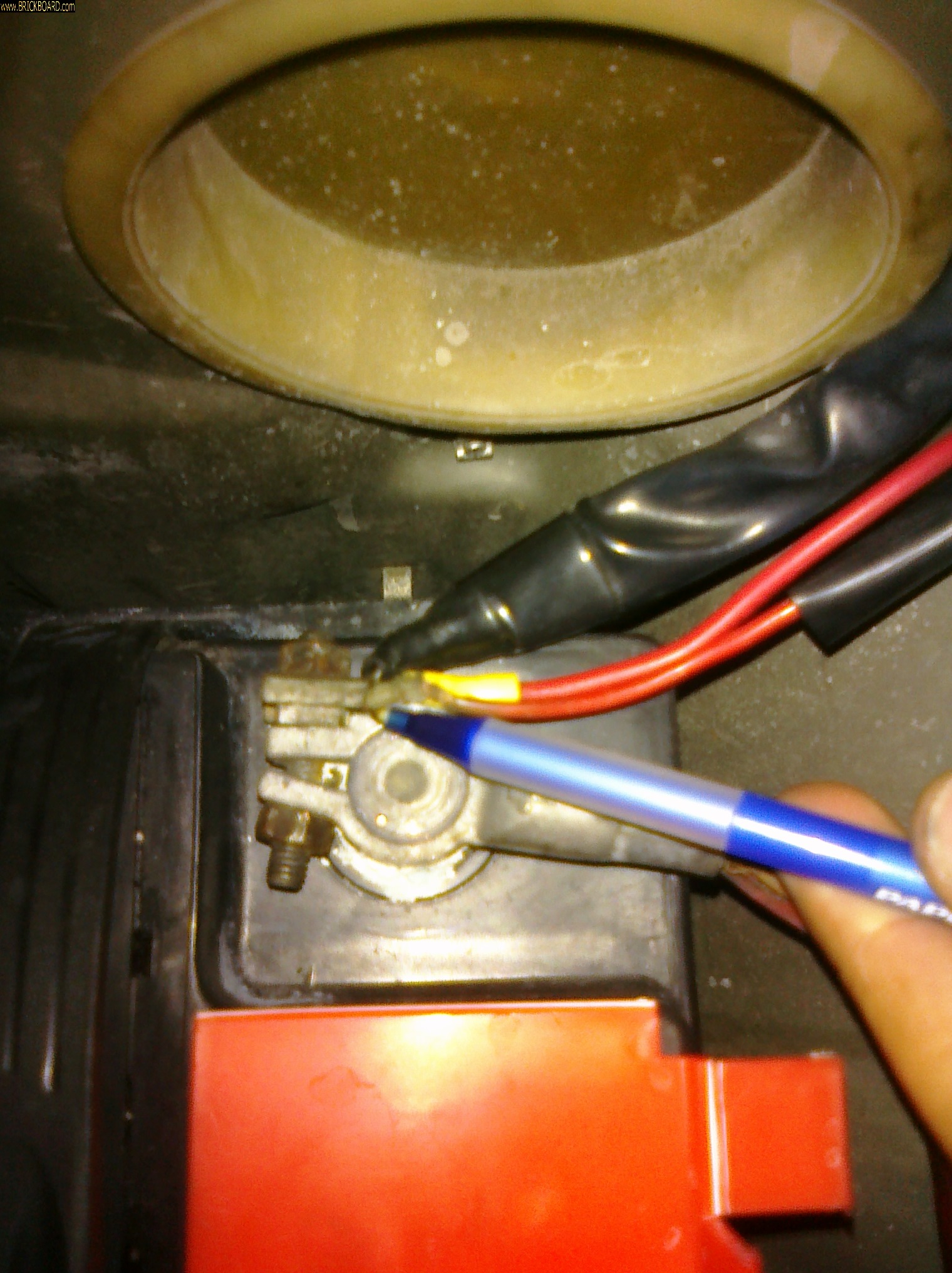 Volvo 700 -- 1990 740GL Positive Battery Terminal
