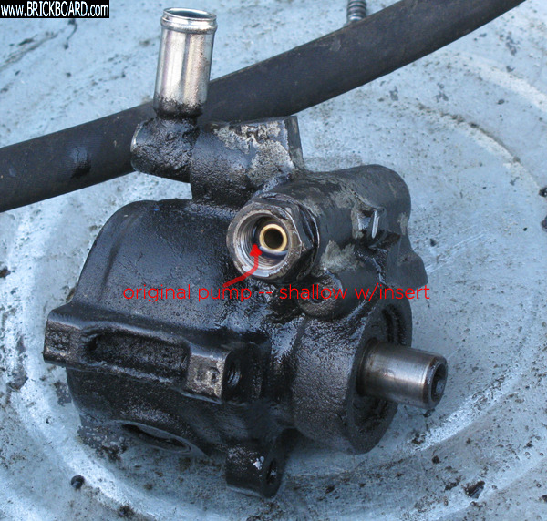 Volvo 200 -- p/s pump