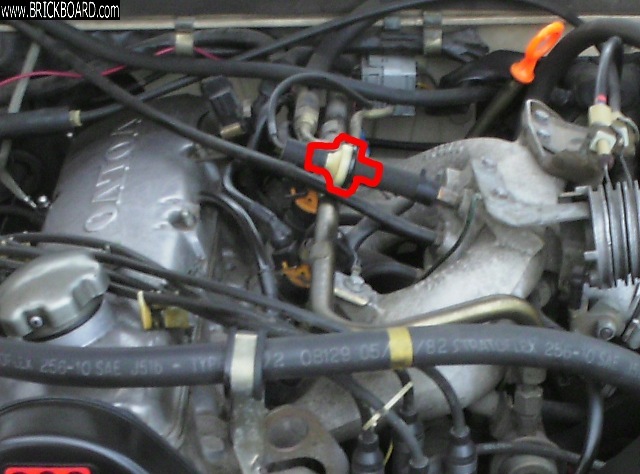 Volvo 200 -- Check Valve for Heater Controls