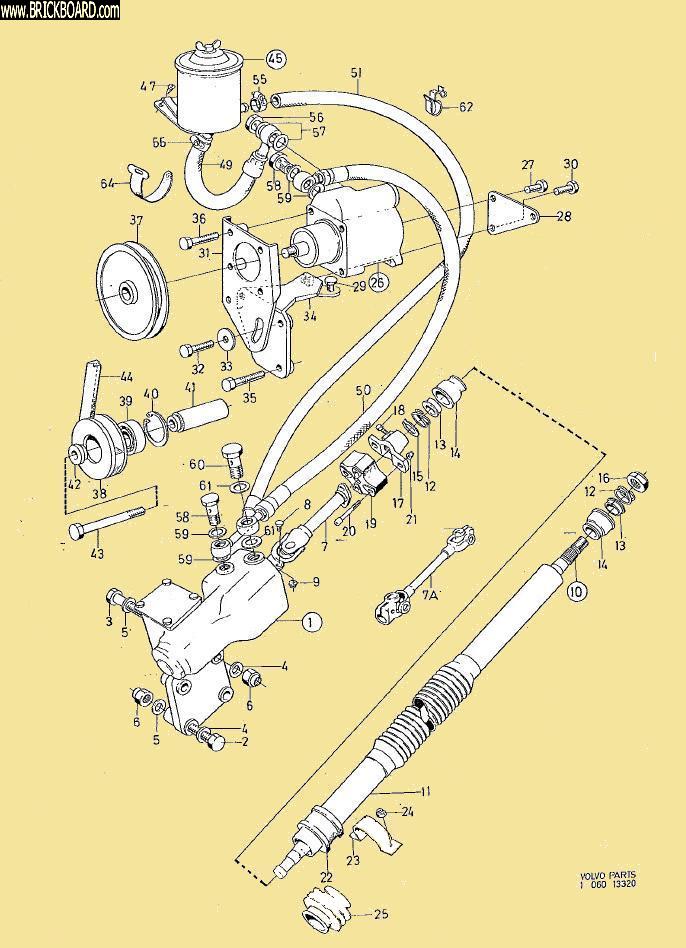 Volvo 140-160 -- power steering 140