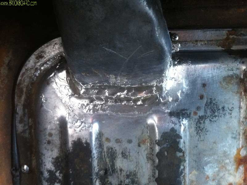 Volvo 120-130 -- Resoldered fuel tank
