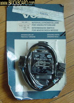 Volvo 140-160 -- Volvo intermission wiper switch