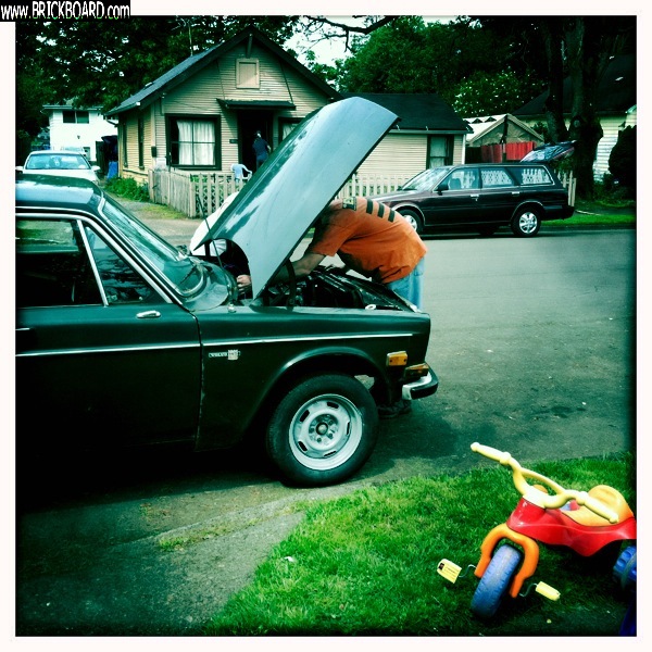 Volvo  -- A quick tune up and she starts.