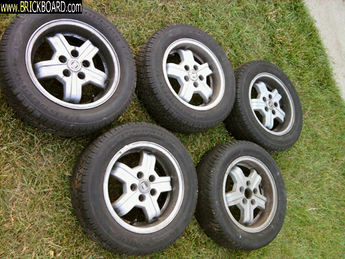 Volvo  -- Set of 15X6 Turbo wheels for sale