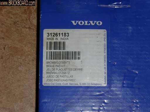 Volvo 900 -- Girling front brakes